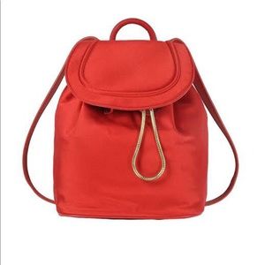 NWT DVF Satin Backpack H2390104N16